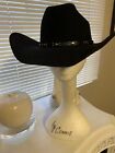 Bailey Black Wool Blend Cowboy Hat SZ 7 1/4/Dynamite Model NWT/Retail $100