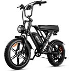 Electric Bike 1500W 48V/20Ah Dual Suspension Fat Tire e bike E Bicycle for Adult