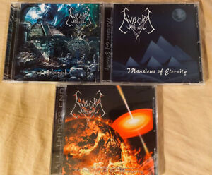 Aurora Borealis 3 CD LOT Mansions Timeline Relinquish NEW death black thrash