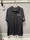Seattle Seahawks Nike Dri-Fit Polo Shirt - NWOT - Men’s XL - Gray & Navy Blue