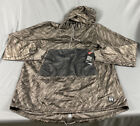 Under Armour Pullover Jacket Camo 1/2 Zip Hooded XL Brown NWT MSRP $110