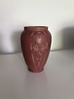rookwood pottery vase Matte Rose Dark Pink Bleeding Heart 2123 XXIII (1923)