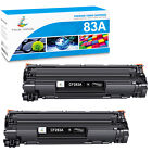 2PK CF283A 83A Toner Cartridge for HP LaserJet Pro M127fn M225dw M201dw Printer