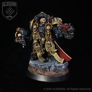 Primaris Chaplain in Terminator Armor/Warhammer 40K/Pro Painted/US Seller
