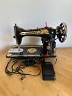 1973 Vintage Sphinx Singer 15 CH Sewing Machine With Motor Excellent Shape