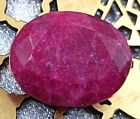 Uniqie Gift African Red Color Ruby 12 Ct Natural Rare Oval Cut Loose Gemstone kk