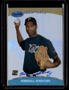 2004 Bowman's Best Auto Wardell Starling RC Auto Pittsburgh Pirates #BB-WS