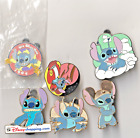 STITCH(FROM LILO & STITCH)DISNEY PINS-LOT 6-EARLY 2000'S-ENLARGE PIX4 DETAIL