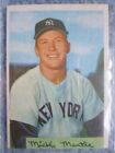1954 Bowman - #65 Mickey Mantle NY Yankee BVG Auth.  altered, Card surface NM