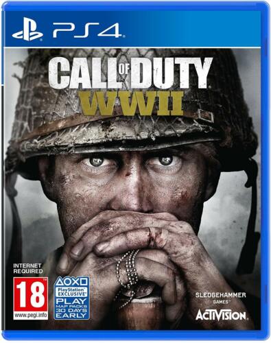 Call of Duty WWII Playstation 4 PS4 PS5 WW2 World War 2 Activision Shooter New!