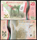 Mexico 20 Pesos 2021 P0LYMER Banknote World Paper Money UNC
