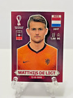 Matthijs de Ligt #NED6 - Oryx Edition 2022 FIFA World Cup Qatar Panini Stickers