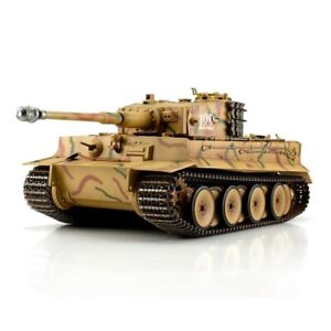 1:16 Torro WSN German Tiger I RC Tank Infrared 2.4GHz  Camo Play Edition