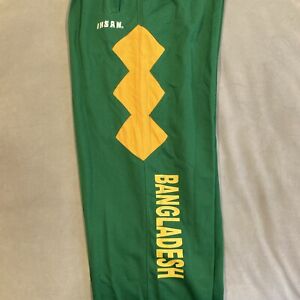 Bangladesh Cricket Board - Uniform Sweatpants - Green & Yellow - Size XL