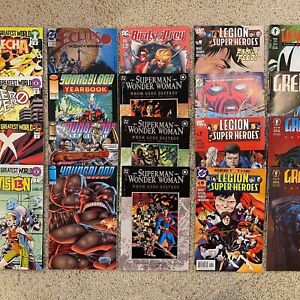 New ListingMarvel/DC/Indy Comics 20 Books  -Grendel, Youngblood, Superman, Wonder Woman, et