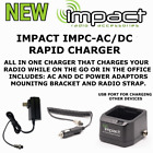 IMPACT SINGLE AC/DC RADIO/ BATTERY CHARGER MOTOROLA CP150, CP200/D PR400, R2