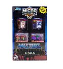 Worlds Smallest Masters of The Universe Micro Figures 4 Pack