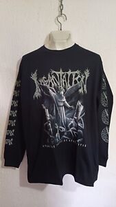 Incantation upon throne long sleeve shirt death metal immolation suffocation