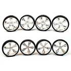 Set of 2: 8PC Hobby Wheels - Fit most 1/24 Scale Model Cars