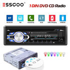 1DIN Car Stereo Bluetooth DVD Radio CD MP3 Player USB/AUX/ FM In-dash Audio New