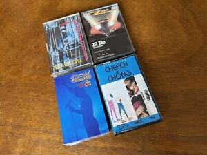 New ListingLot of 4 Vtg Rock Cassette Tapes Neil Young, ZZ Top, Ozzy, Cheech & Chong