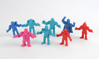 Muscle Men Mattel M.U.S.C.L.E. Toy Action Figures Vintage 1980's red blue pink