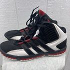 Adidas MisterFly High Top Shoes Men’s Size 10.5 Basketball Sneakers Black Red
