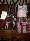 Baja Hoodie | Drug Rug | Mexican Poncho brand new made in mexico size XXL
