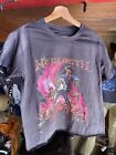 Vintage Faded Black Thrashed Megadeth Shirt Heavy Metal