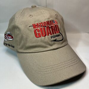 National Guard Fishing Team Hat Adjustable Size The Bass Federation FLW US Flag