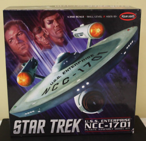 Polar Lights 2012 Star Trek USS Enterprise NC-1701  Model Kit 1:350 Scale