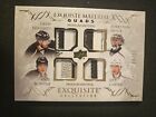 16-17 Exquisite Material Quads Game Used Patch #/25  LA Kings Quick Kopitar