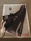 Vintage 1991 LARRY BIRD CONVERSE CONS Basketball Shoes Poster Print Ad 1990s