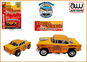 Auto World Exclusive '55 Chevy Bel Air Tequila Sunrise Only 1,008 Made CP8096