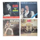 Elvis Presley Vinyl Records Lot of 6 LP's - Live Performances