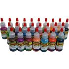 Intenze Tattoo Ink Professional 25 Color 1/2 Ounce Set 100% Authentic Free Ship