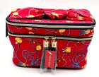 Estee Lauder Double Layer Makeup Train Case Bag with Handle & Build in  Mirror