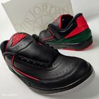 Air Jordan 2 Low Men's US 13 Black Red Green Cement Gray Nike Retro Lifestyle 23