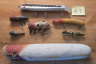 Lot #7, Old Wood Fishing Lures, Spinning & Casting Baits