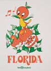 Disney Parks 11 x14 Retro WDW Opening Day: Florida Orange Bird Poster Print Ship
