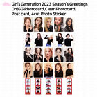 SNSD 2023 Season's Greetings Oh!GG Photocard Postcard 4cut Photo Sticker KPOP