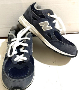 New Balance 990 Toddler Size 10 Blue Gray Lace Up  Sneakers Shoes