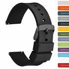 WOCCI Silicone Watch Band Rubber Straps 14mm 16mm 18mm 19mm 20mm 21mm 22mm 24mm