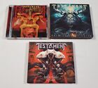 Testament: 3 CD Lot, The Gathering, Dark Roots Earth, Brotherhood Snake, VG, T2