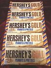 Hershey’s GOLD Peanuts & Pretzels 5 Bars (1.4 Oz Each) Caramelized Creme