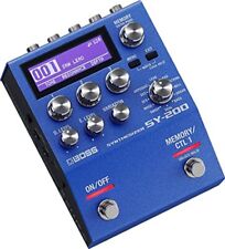 BOSS SY-200 Guitar Synthesizer - Brand New, Versatile Effects, Ships from Japan