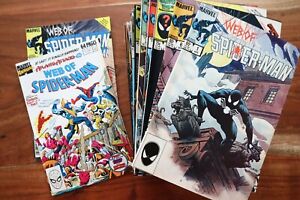 WEB OF SPIDER-MAN (1985-99) Comic LOT of 58 Books - Includes 1 & 100 p