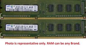 Matched Pairs of 2GB/4GB/8GB DDR3 Desktop RAM for Dell,HP,Lenovo,etc