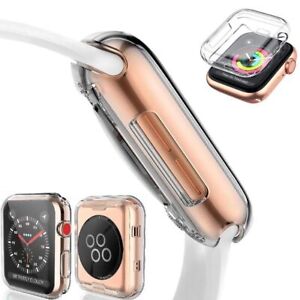Clear Case Cover For Apple Watch Series 8 7 6 5 4 3 2 1 38,40,41,42,44,49 MM