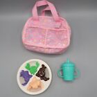 Vintage Amazing Amy Doll Replacement Food Dish Bowl Plate Bag Sippy Cup Lot
